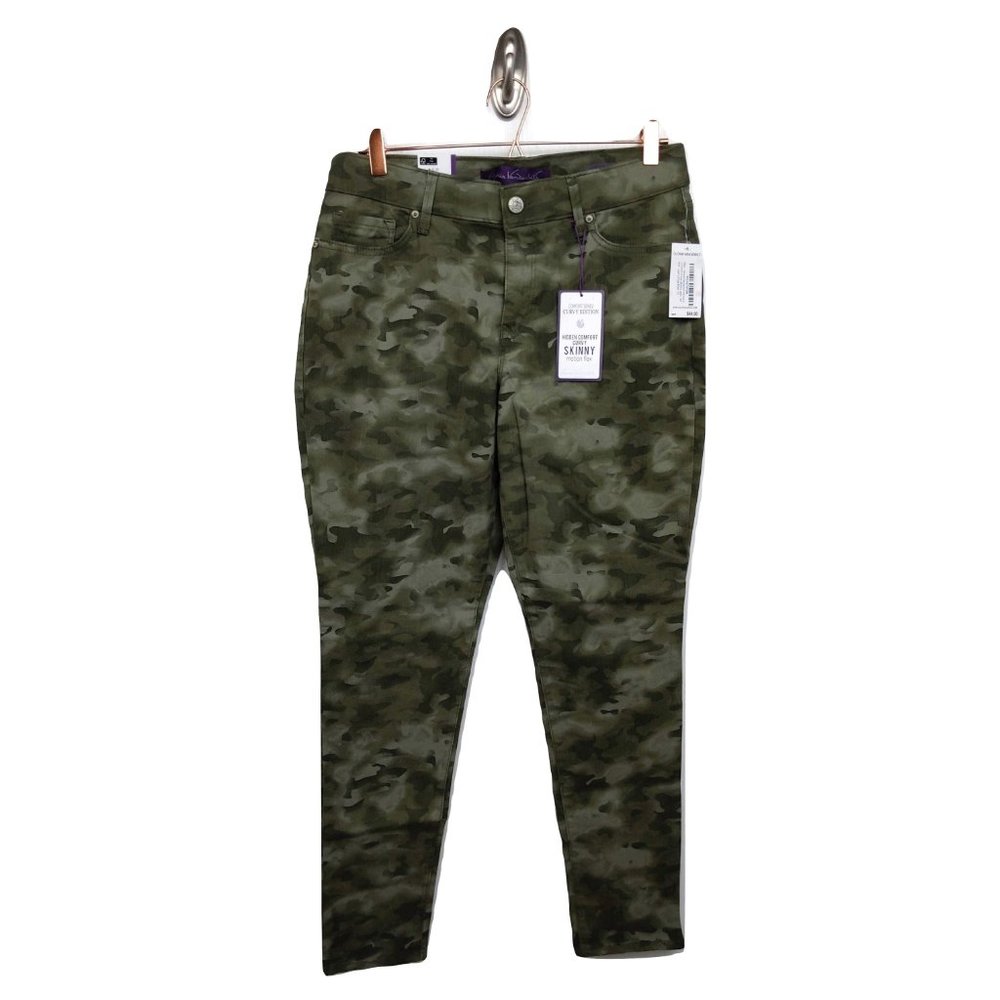 Gloria Vanderbilt 10 Ave Comfort Curvy Camo Jeans